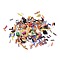 Glass Beads, Tube, Mix Style, Mixed Color, 2~14x2~7mm, Hole: 0.8~2.5mm