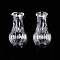 Glass Bottles, Bead Containers, Clear, 2.95~3.05x1.55~1.6cm, Hole: 6mm