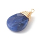 Природные и синтетические Gemstone подвески X-PALLOY-JF00754-4