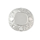 Оправы для подвесок из нержавеющей стали 304 в виде кабошонов STAS-D376-12P-1