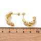 Серьги-гвоздики из циркония EJEW-D322-07G-02-5