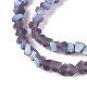 Нити из матового прозрачного стекла GLAA-N054-4mm-12-3