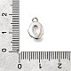 Латунные микро проложить кубического циркония подвески KK-Q097-02P-3