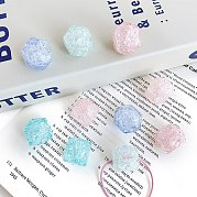 Прозрачные хрустящие акриловые европейские бусины OACR-I015-08