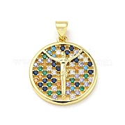 Латунь с подвесками из фианита FIND-Z023-09C-02
