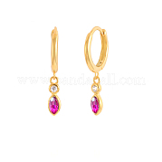 Серьги-кольца в форме капли из стерлингового серебра s925 HY5244-7