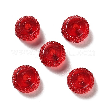 Прозрачные бисеры из смолы RESI-B020-08C-1