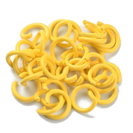 Открытые прыжковые кольца из цинкового сплава FIND-WH0150-74A-02-1