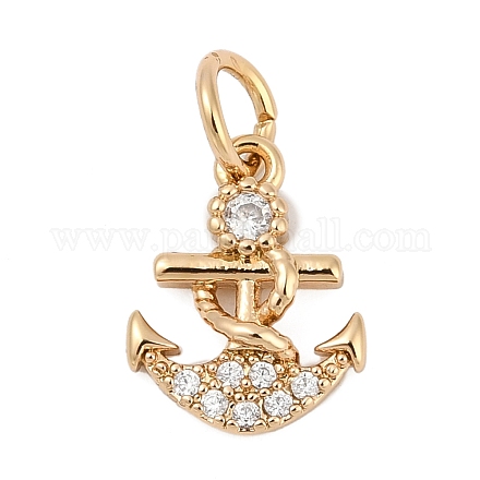 Латунные микро проложить кубического циркония подвески KK-Q096-03A-G-1