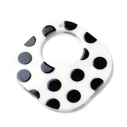 Печатные акриловые подвески MACR-F072-14B-1