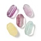 Natural Colorful Fluorite Beads, Nuggets, Faceted, 18x9.5x9mm, Hole: 0.9mm