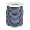 Nylon Threads, Milan Cords/Twisted Cords, Light Steel Blue, 3mm, about 21.87 yards(20m)/roll