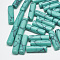 Synthetic Turquoise Beads, Dyed, No Hole/Undrilled, Column, Medium Turquoise, 12x4mm