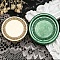 Flower Frame Brass Stamp Heads, for Wax Seal Stamp, Wedding Invitations Making, Golden, Round, 25x14mm, Inner Diameter: 7.5mm