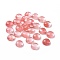 Cherry Quartz Glass Cabochons, Half Round/Dome, 12x5mm