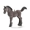 Flocky Opaque Resin  Pendants, with Platinum Tone Iron Loops, Horse, 53.5x14x66mm, Hole: 2mm