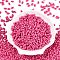 Opaque Acrylic Beads, Peanut, Camellia, 6.5x4x3mm, Hole: 1.5mm, about 9998pcs/500g