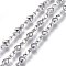 Tarnish Resistant 304 Stainless Steel Link Chains, Soldered, Heart, Stainless Steel Color, 8.5x3x1.5mm