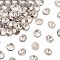 Preciosa® MAXIMA Crystal Round Stones, Czech Crystal, Dura Foiling, Bicone(436 11 177 Rivoli), 00030 279 Velvet, SS39(8.15~8.4mm)