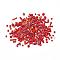 Glass Seed Beads, Mixed Style, Mixed Shapes, Red, 1~27x2~4mm, Hole: 0.7~1mm