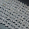 Natural Gemstone Beads Strands, Quartz Crystal, Frosted, Round, White, about 8mm in diameter, hole: 1mm, about 49 pcs/strand, 15.5 inch