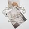 Alloy Double Ring Link Chain Belts for Women, Platinum, 1000mm