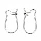 Фурнитура для сережек-колец из нержавеющей стали 304 STAS-S117-008A-01-2
