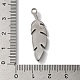 Подвески из нержавеющей стали 304 STAS-L081-005P-03-3
