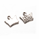 Подвеска из нержавеющей стали Crown 201 со стразами STAS-D111-36-1
