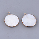 Подвески из пресноводных оболочек X-SHEL-T012-57-2