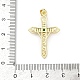 Латунные микро проложить кубического циркония подвески KK-D317-109G-3