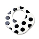 Печатные акриловые подвески MACR-F072-14B-1