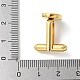 Запонки из нержавеющей стали 304 STAS-S170-01G-4