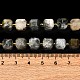 Натуральный орлиный глаз бусы G-K389-A02-01-5