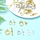 8 стиль застежек из сплава в тибетском стиле FIND-FS0002-43-8