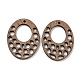 Деревянные подвески из ореха FIND-B042-21D-1