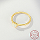 Кольцо в форме сердца с синтетическим опалом Honeydew FM4105-4-4