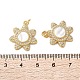 Латунные микро проложить кубического циркония подвески KK-U070-18B-G-3