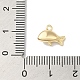 Латунные микропаве прозрачные подвески с фианитом KK-U013-04G-3