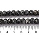 Натуральные нити бус из ларвикита G-K380-A46-01-5