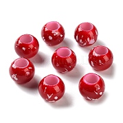 Европейские бусины из АБС-пластика KY-G033-01B-04