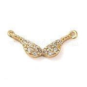 Латунные микро проложить кубического циркония подвески KK-H455-18G