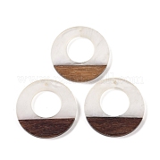 Подвески из смолы и дерева WOOD-F015-14C