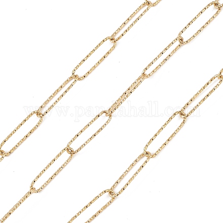Текстурированные цепочки-скрепки из нержавеющей стали 304 CHS-C006-07G-1