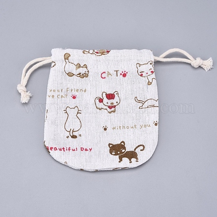 Мешковины мешковины подарочные мешки хранения ABAG-G009-B06-1