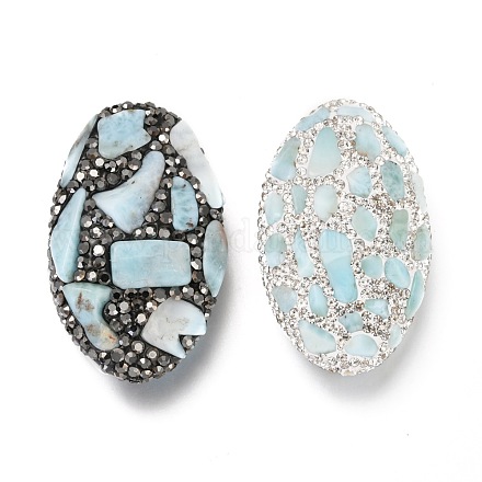Природные Larimar бусы G-Z018-10-1