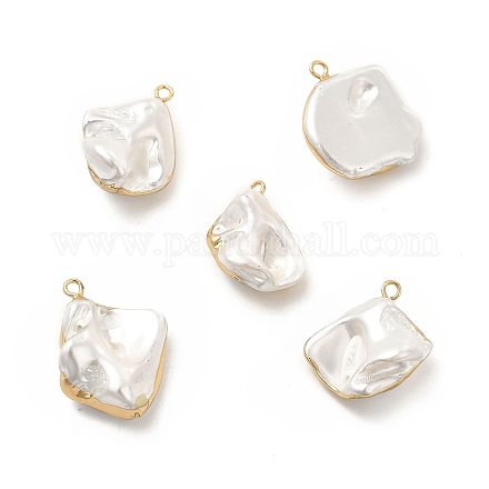 Подвески с жемчугом в стиле барокко PEAR-P004-61KCG-1