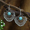 Elegant and Stylish Turquoise Earrings with Unique Personality Charm