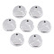 Non-Tarnish 316 Surgical Stainless Steel Charms, Flat Round with Constellation, Stainless Steel Color, Aries, 10x2mm, Hole: 1mm