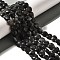 Natural Larvikite Beads Strands, Heart, 10.5x10.5~11.5x4.5~5mm, Hole: 0.7~1mm, about 38~40pcs/strand, 36.8~42.6cm